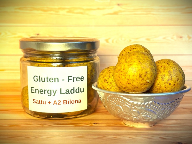 Gluten-Free High Protein Sattu Laddu