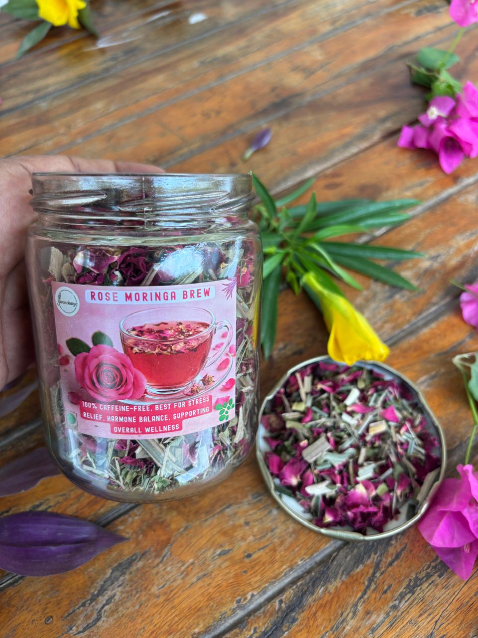 Rose Moringa Brew